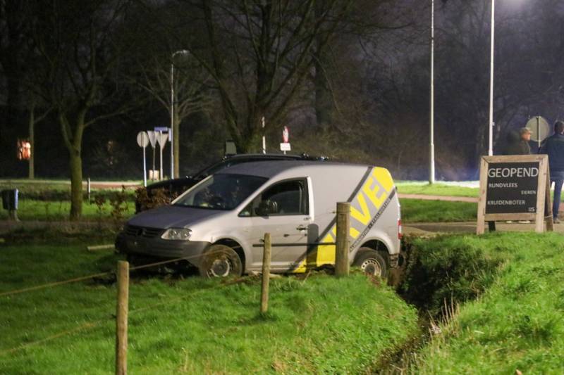 Bestuurder vlucht na ongeval