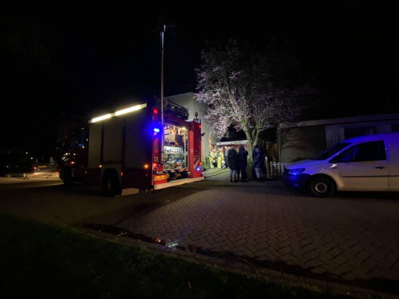Brand in woning na kortsluiting
