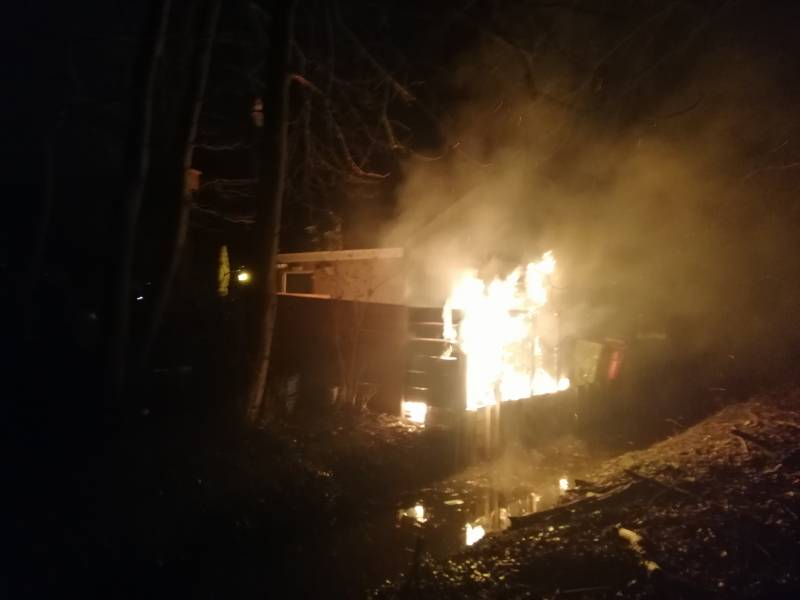 Flinke brand bij opslagplaats Theehuis De Leidsehout