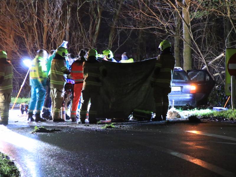 Man (23) overleden bij eenzijdig ongeval op afrit A30