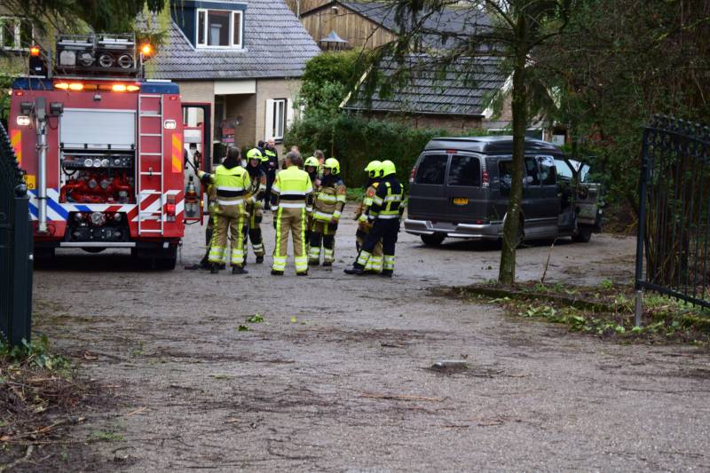 Veel rookontwikkeling onder Amerikaanse Chevy Van