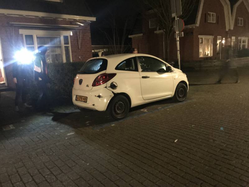 Mogelijk auto beschoten