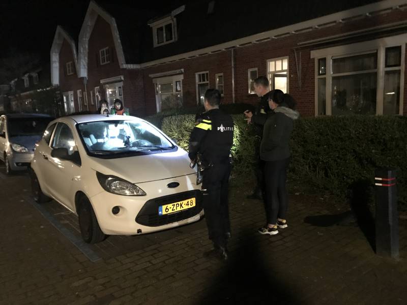 Mogelijk auto beschoten