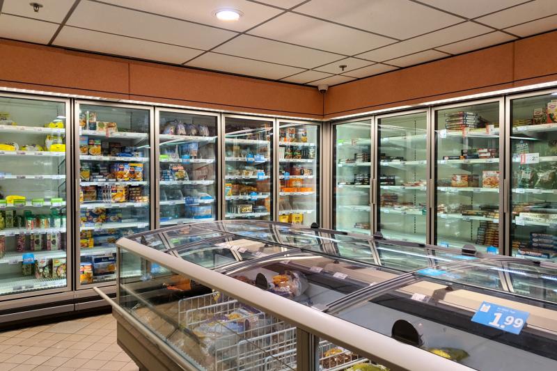 Ook lege schappen in Rotterdamse supermarkten