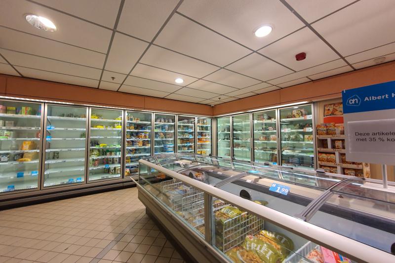 Ook lege schappen in Rotterdamse supermarkten