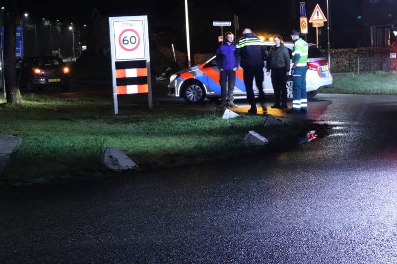 Fietser gewond na aanrijding met auto