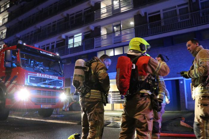 Grote brand in flatwoning