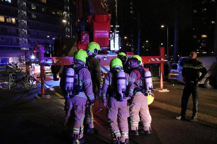 Grote brand in flatwoning