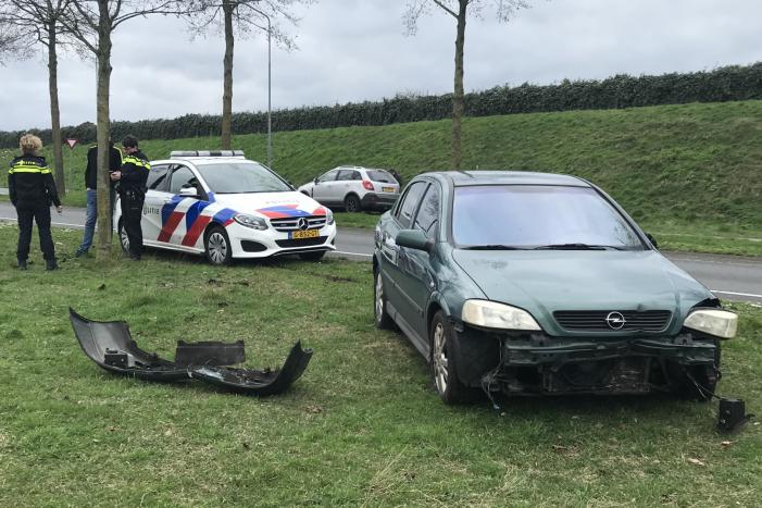 Bestuurder aangehouden na ongeval