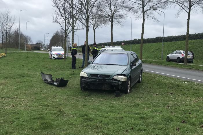 Bestuurder aangehouden na ongeval