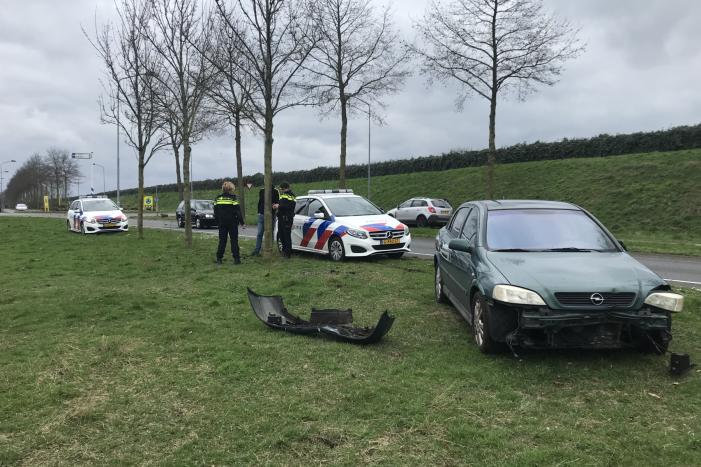 Bestuurder aangehouden na ongeval