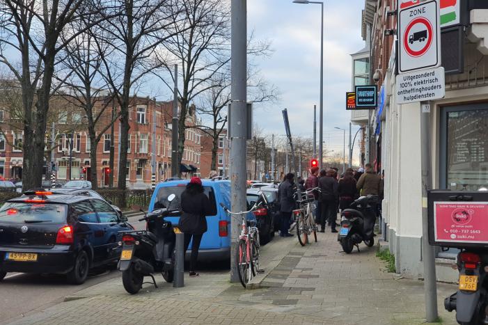 Gehamster bij coffeeshops