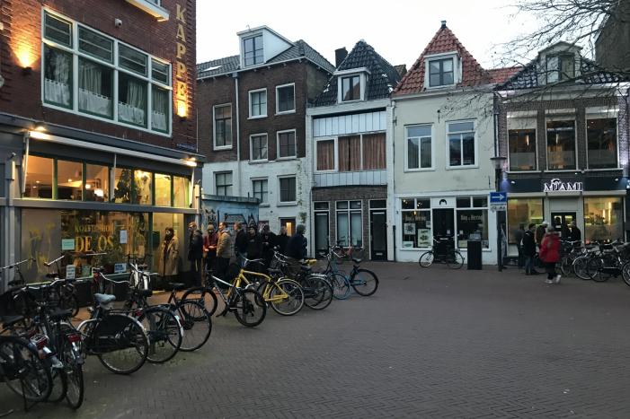 Veel drukte bij coffeeshops