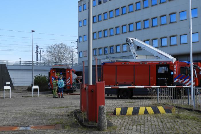 Voormalig pand Getronics Data Centre vol rook