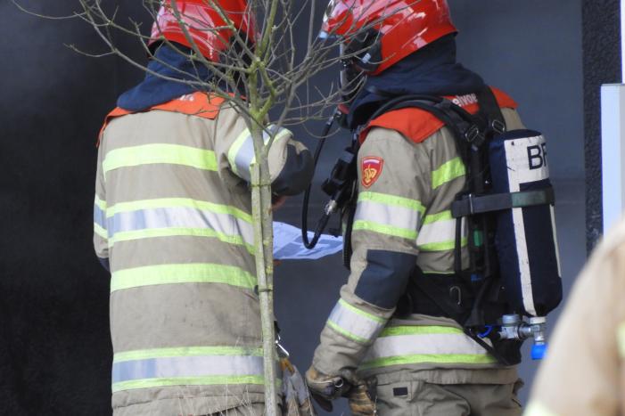 Voormalig pand Getronics Data Centre vol rook