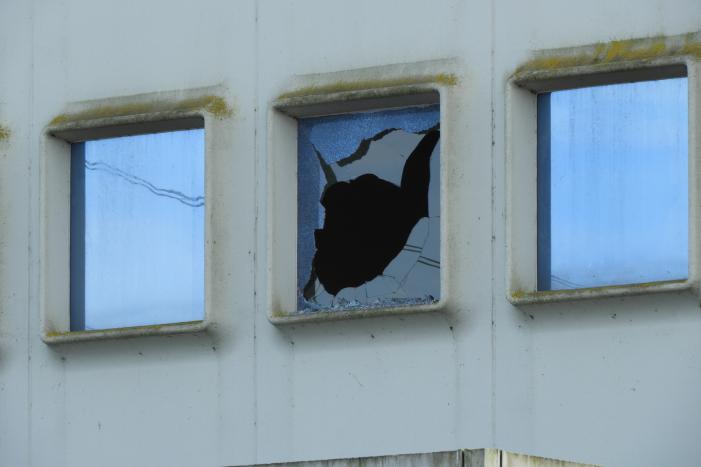 Voormalig pand Getronics Data Centre vol rook