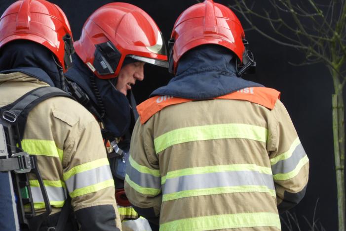 Voormalig pand Getronics Data Centre vol rook