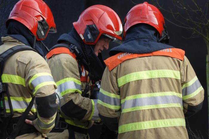 Voormalig pand Getronics Data Centre vol rook