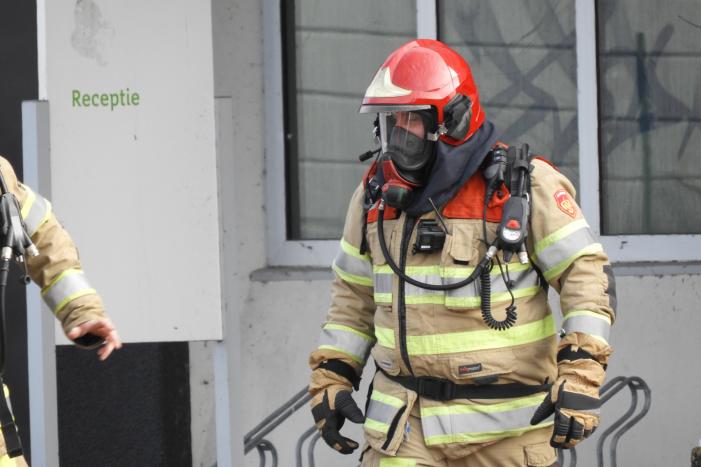 Voormalig pand Getronics Data Centre vol rook