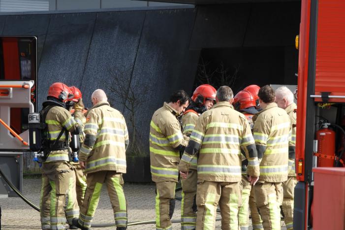 Voormalig pand Getronics Data Centre vol rook