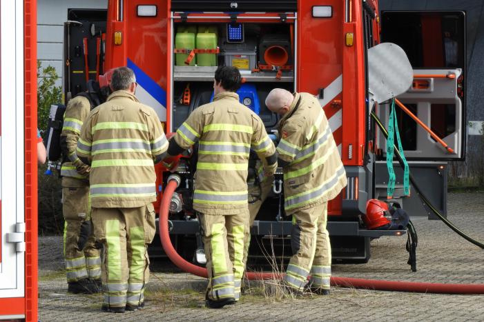 Voormalig pand Getronics Data Centre vol rook