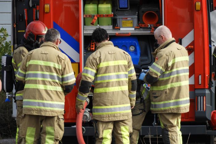 Voormalig pand Getronics Data Centre vol rook