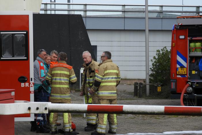 Voormalig pand Getronics Data Centre vol rook