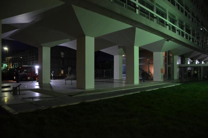 Onderzoek naar brand in voormalig pand Belastingdienst