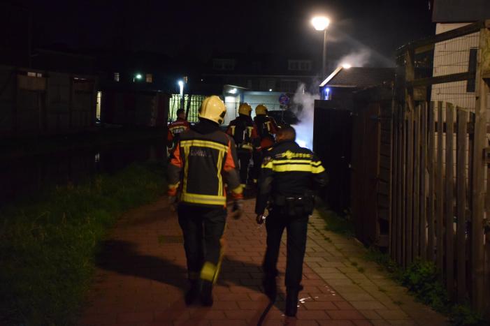 Scooter gaat in vlammen op