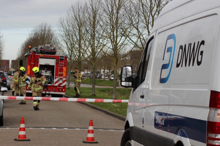 Benzine lekkende auto blijkt gas lek