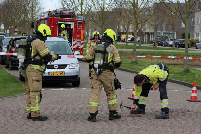 Benzine lekkende auto blijkt gas lek