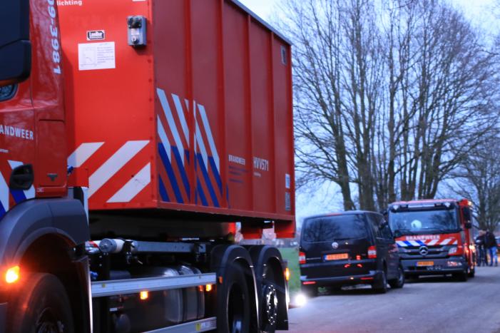 Drugslab bij woonboerderij aangetroffen