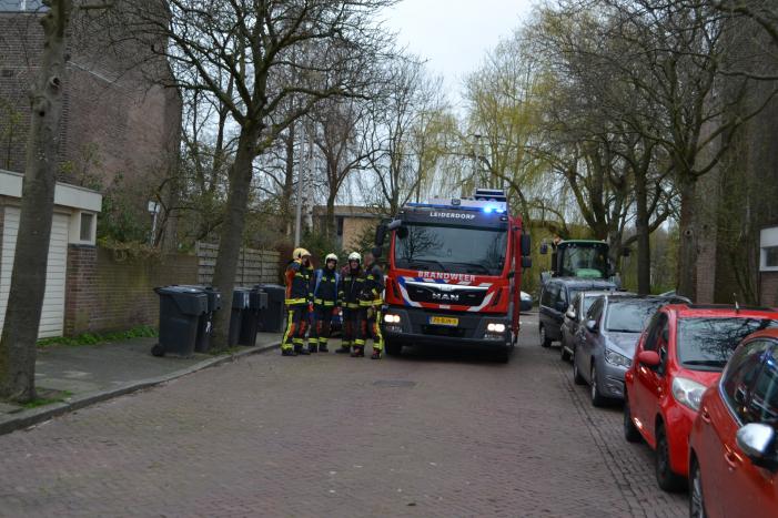 Gasleiding geraakt bij graafwerkzaamheden