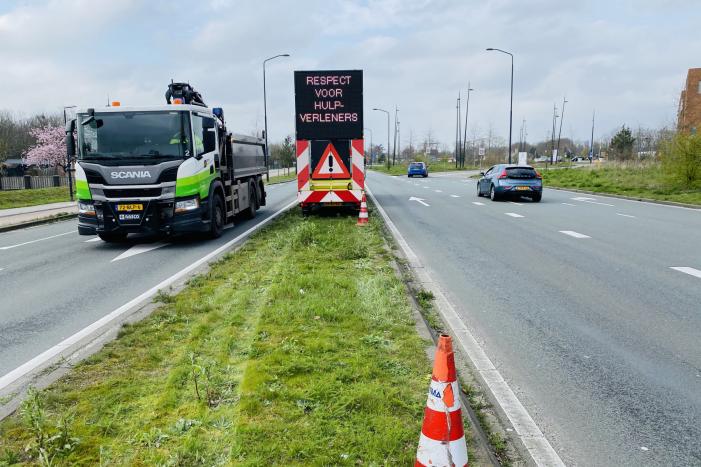 Steun voor hulpverleners uit alle hoeken