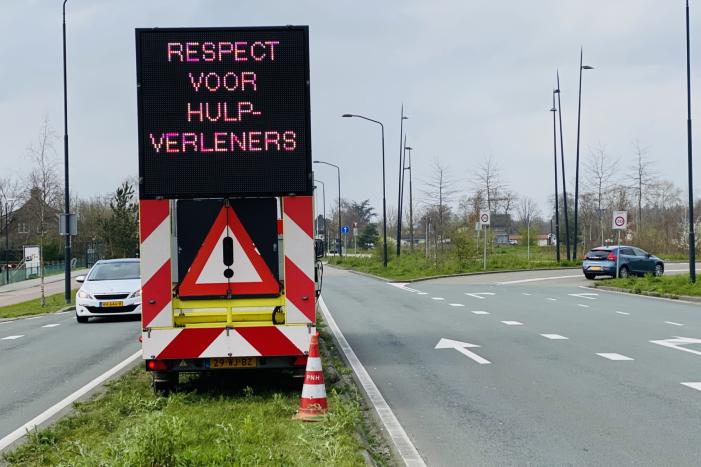 Steun voor hulpverleners uit alle hoeken