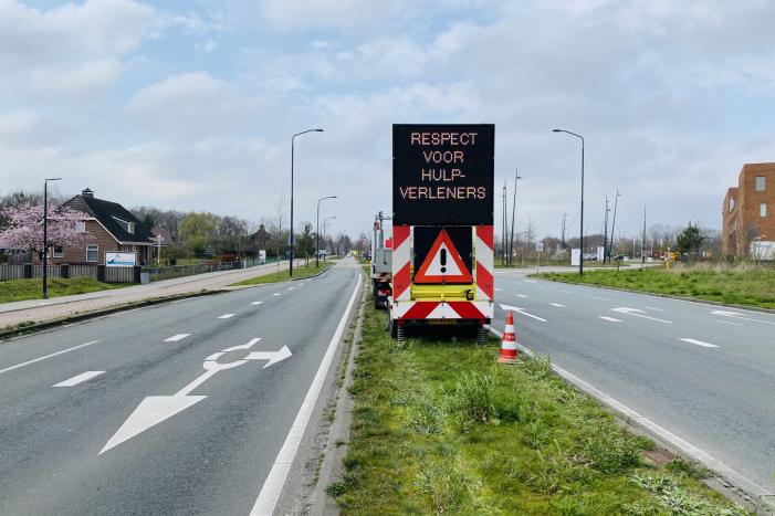 Steun voor hulpverleners uit alle hoeken