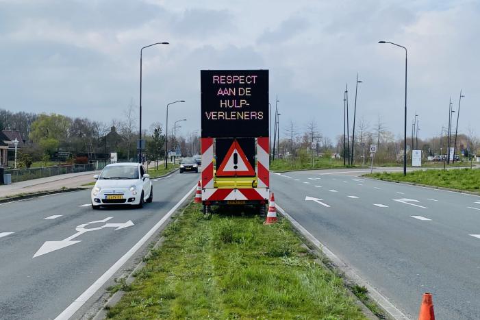 Steun voor hulpverleners uit alle hoeken