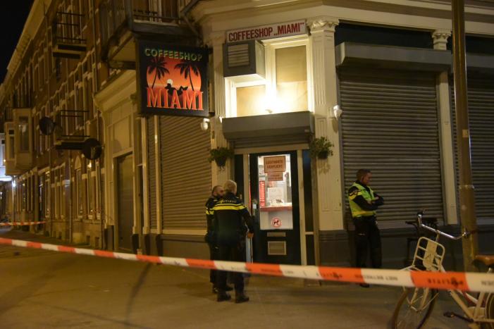 Man in nek gestoken voor coffeeshop Miami