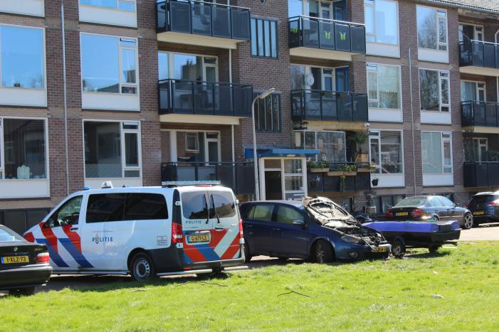 Forensisch onderzoek naar autobrand