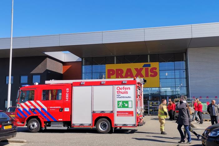 Praxis ontruimd na vreemde lucht