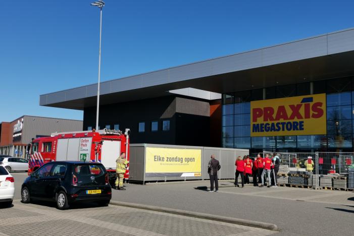 Praxis ontruimd na vreemde lucht