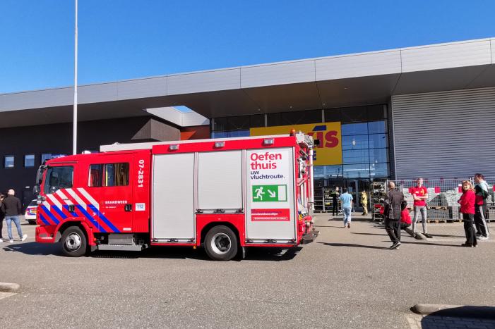 Praxis ontruimd na vreemde lucht