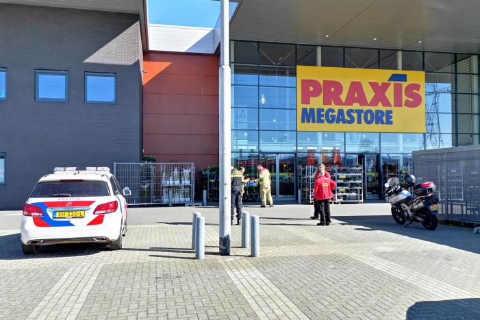 Praxis ontruimd na vreemde lucht