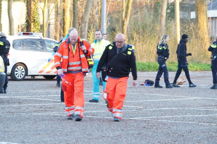 Gewonde bij schietpartij op parkeerplaats