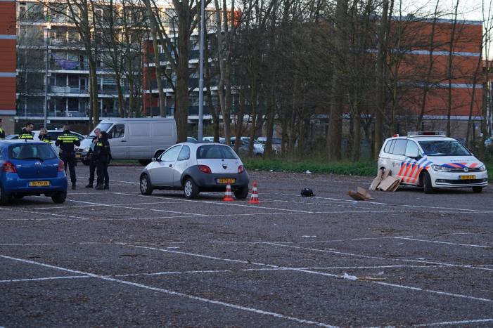 Gewonde bij schietpartij op parkeerplaats