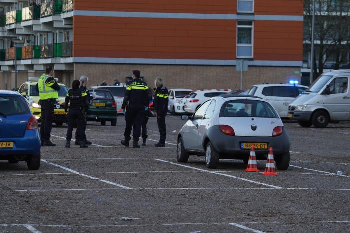 Gewonde bij schietpartij op parkeerplaats