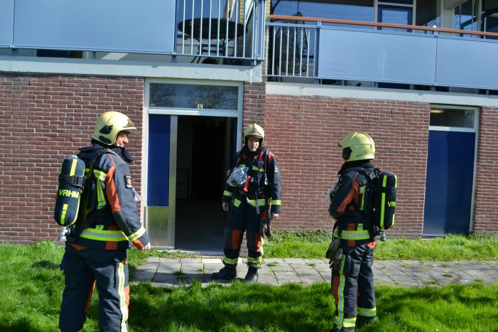 Gaslucht in kelderruimte flatwoning