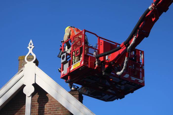 Wederom schoorsteenbrand bij dezelfde woning
