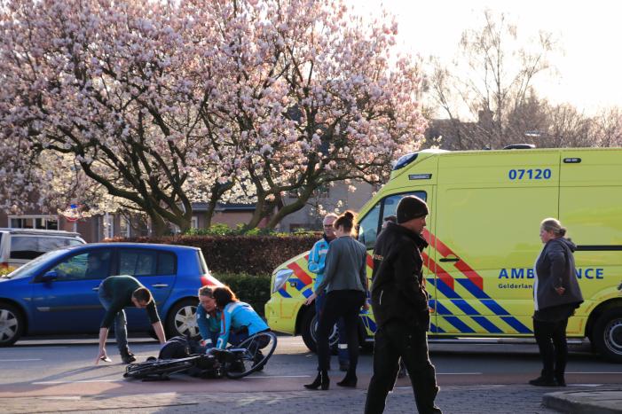 Man op e-bike gewond na val