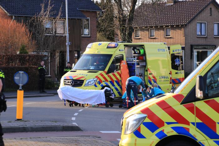 Man op e-bike gewond na val